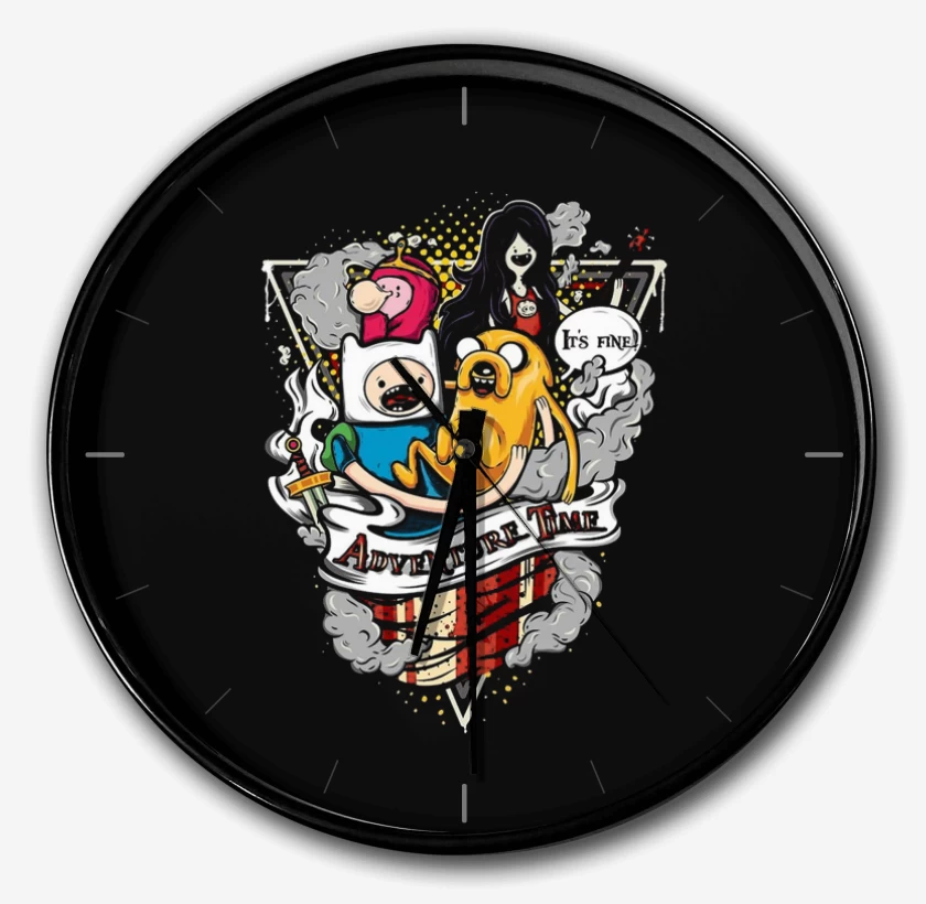 Reloj Negro de Adventure time