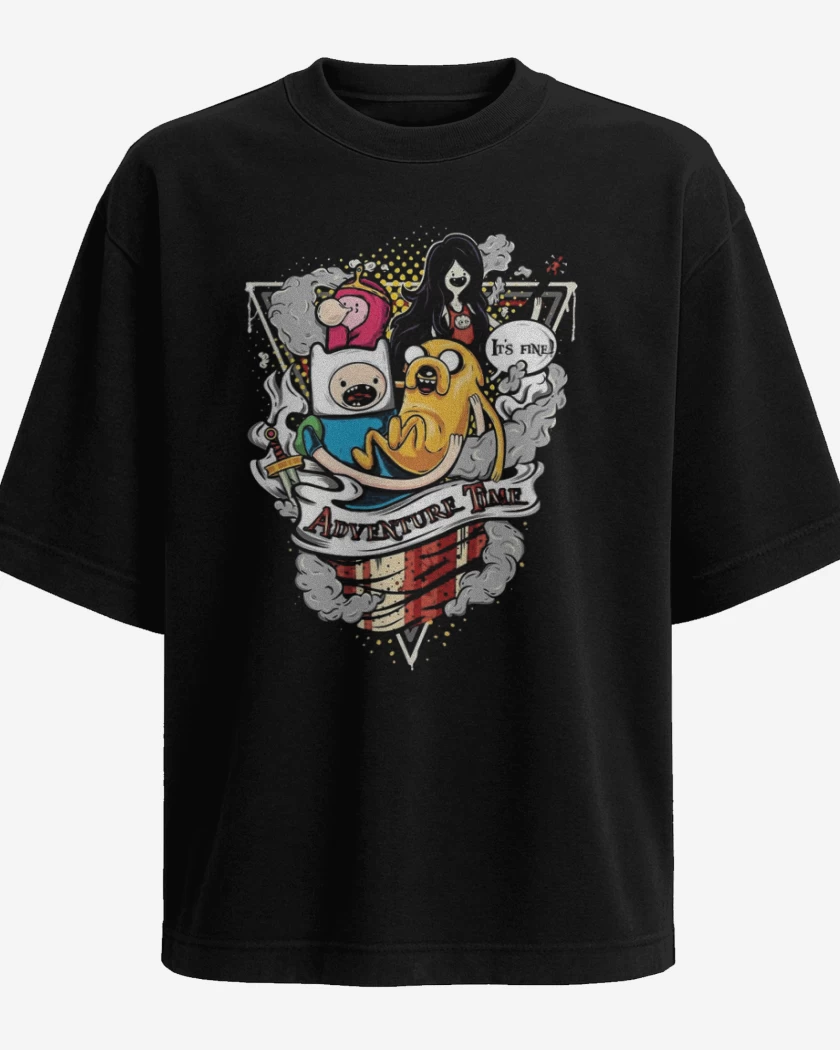 Polera Oversize Adventure time
