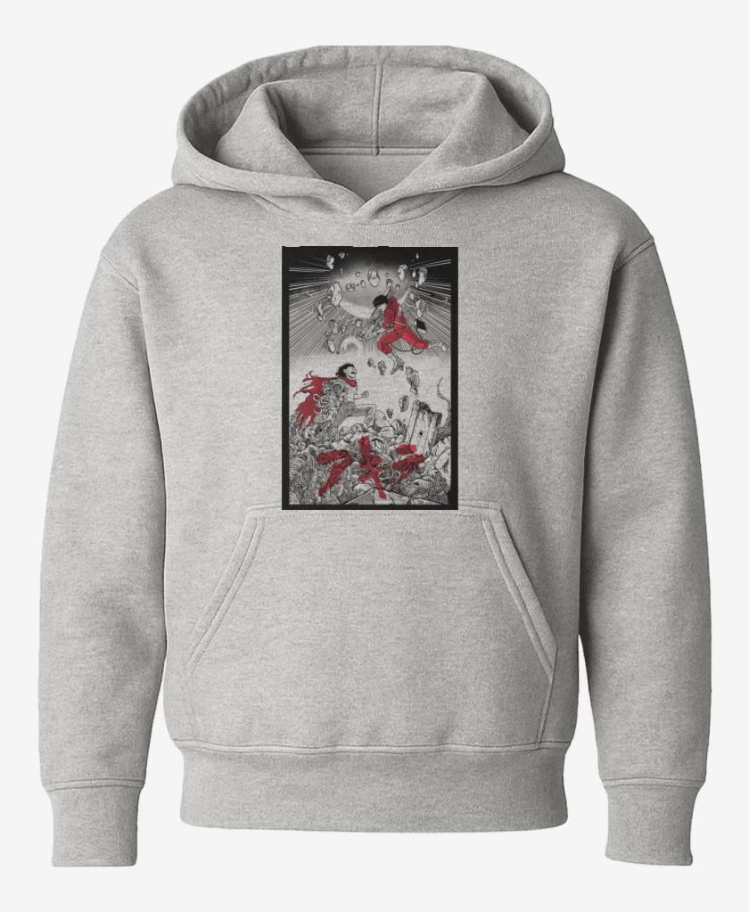 Poleron de niño Gris Melange de Akira Final