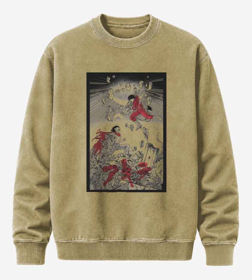 Poleron Polo Acid Wash Beige de Akira Final