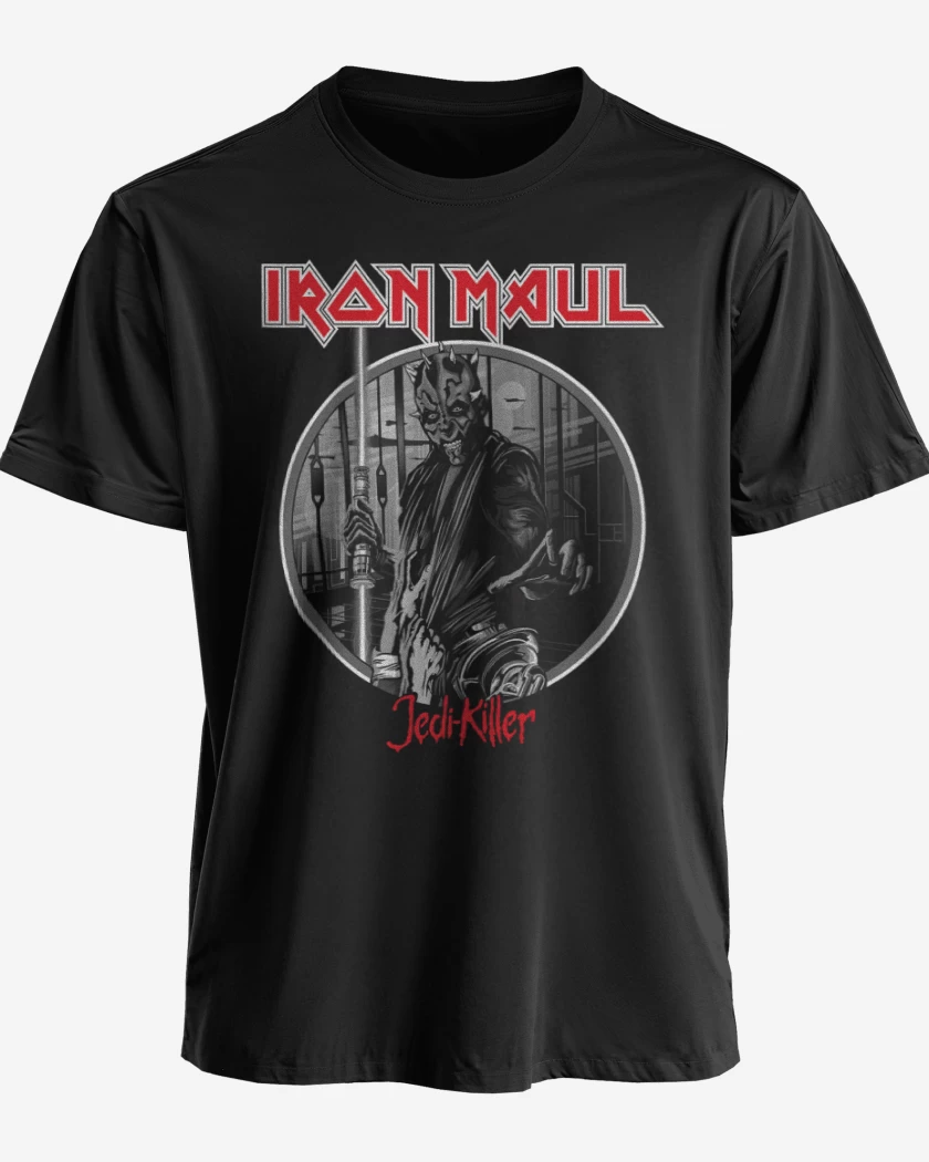 Polera premium Negro de Jedi killer