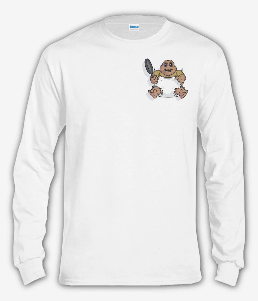 Polera manga larga Blanco de Bebé Sinclair bolsillo