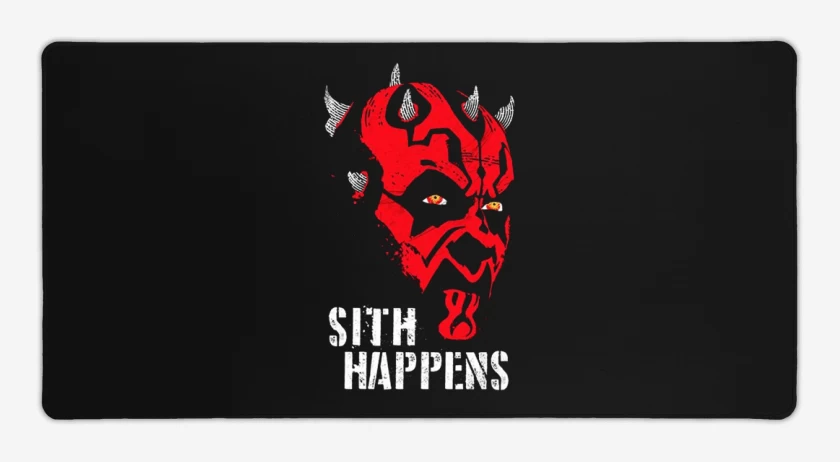 Mouse pad Gamer Sith happens