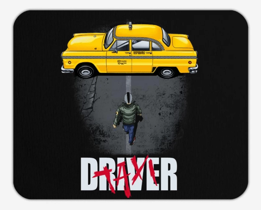 Mousepad Taxi driver 3