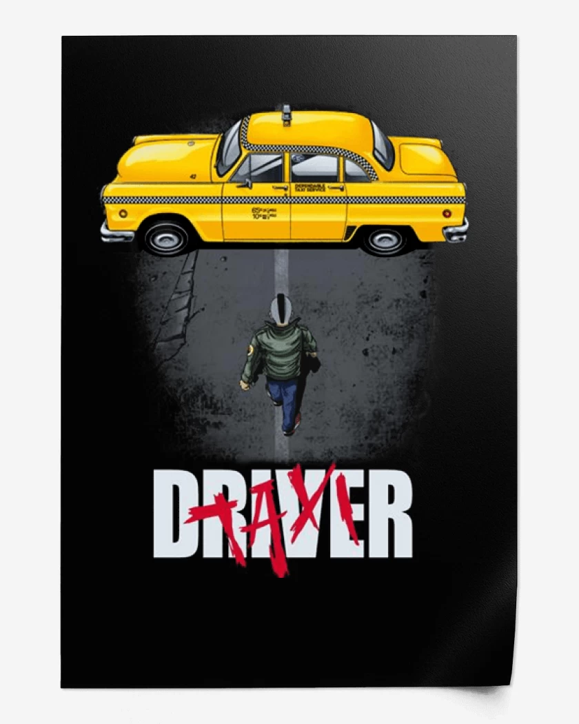 Print Taxi driver 3