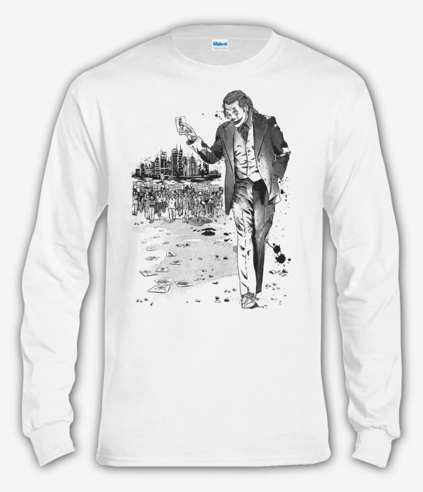 Polera manga larga Blanco de Comodin 