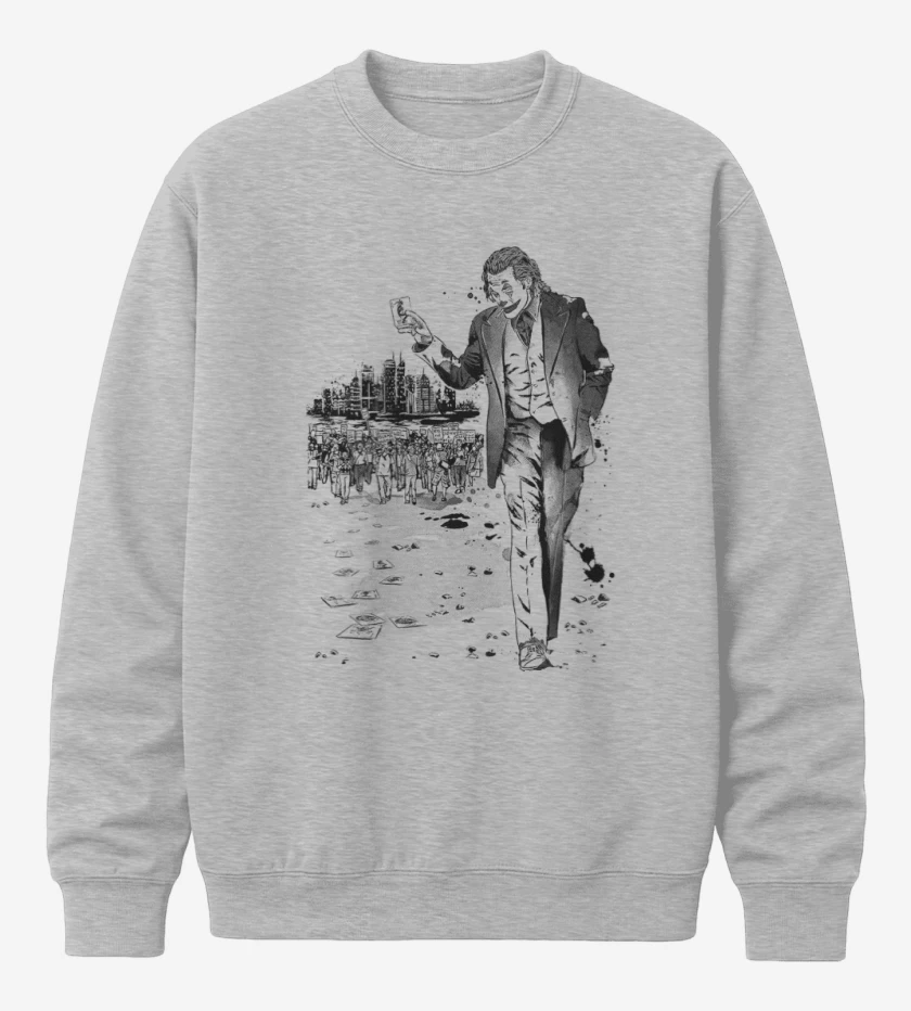 Poleron polo Gris Melange de Comodin 