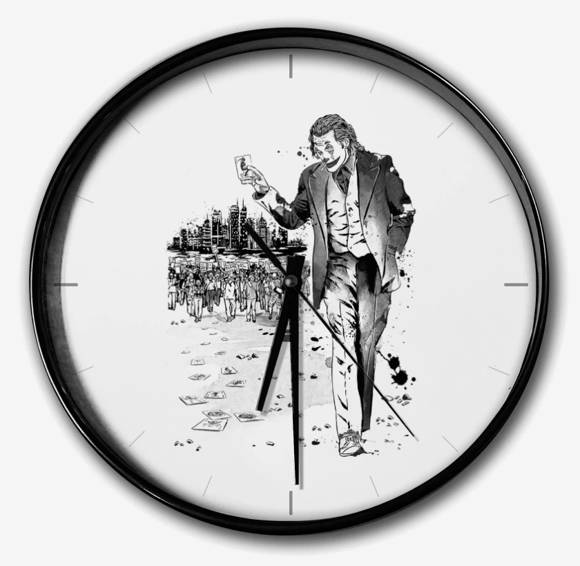Reloj Blanco de Comodin 