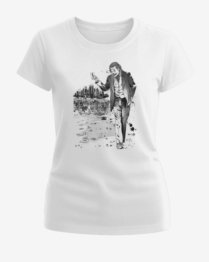 Polera de Mujer Blanco de Comodin 