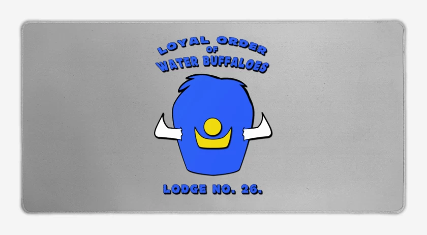 Mouse pad Gamer Bufalos mojados