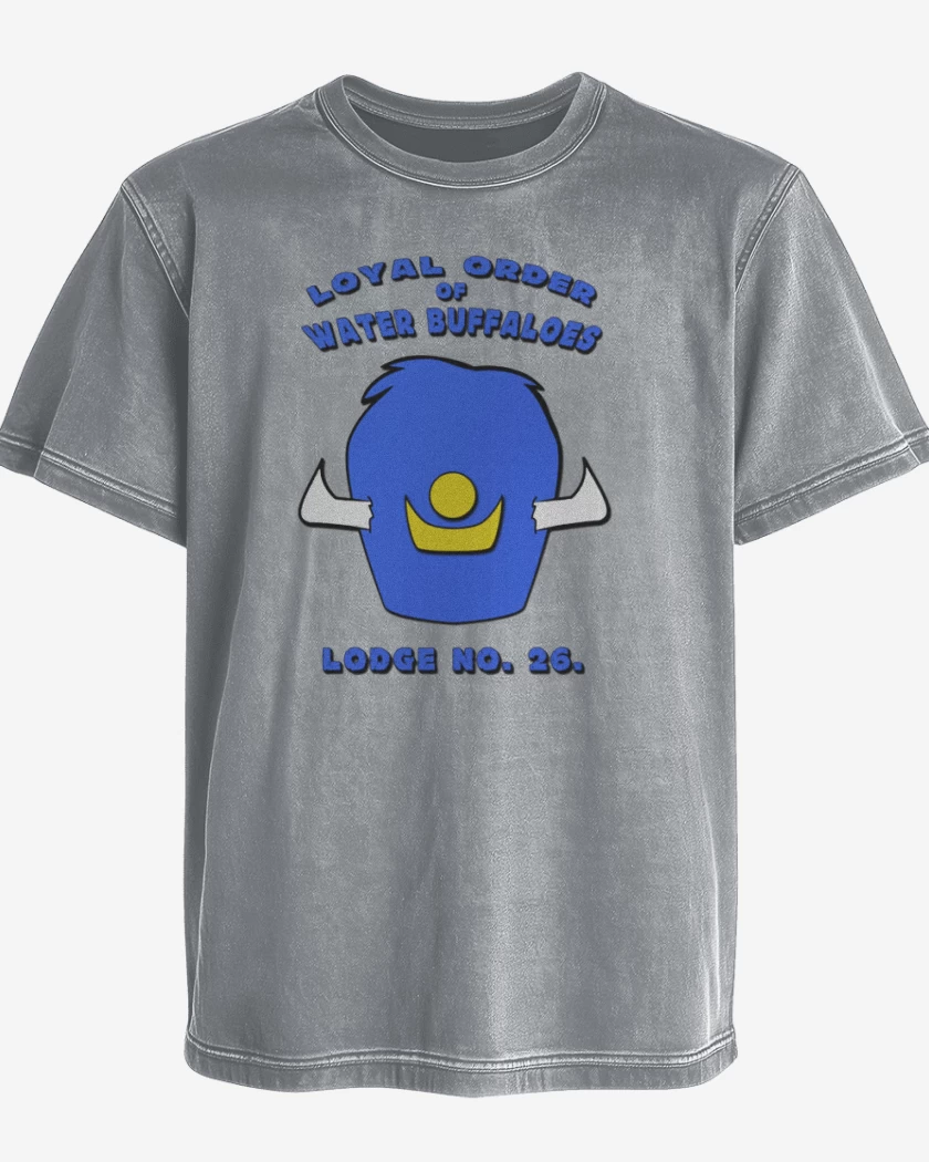 Polera desgastada Bufalos mojados