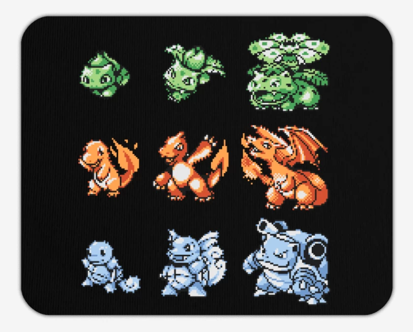 Mousepad Pokemones 8 bits