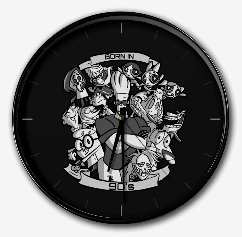 Reloj Negro de Born in the 90