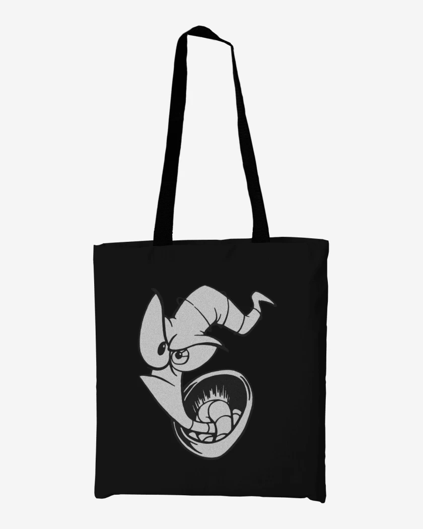 Totebag earthworm jim