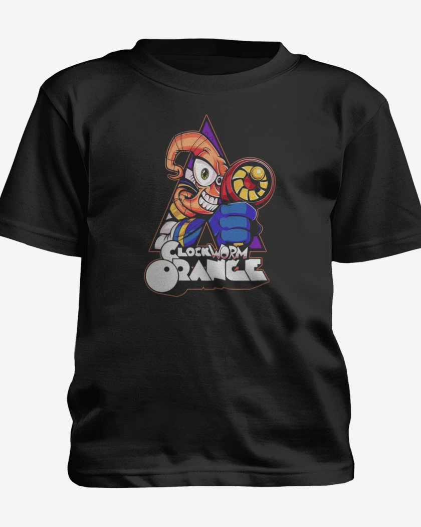 Polera de niño Negro de Clockworm