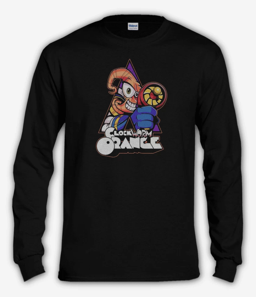 Polera manga larga Negro de Clockworm