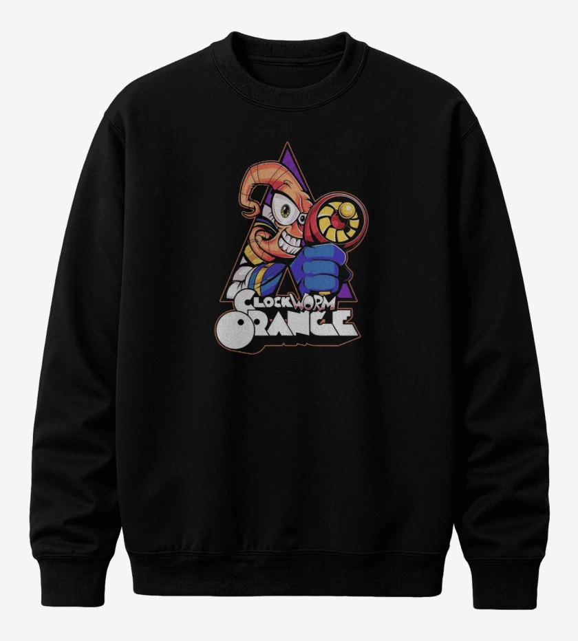Poleron polo Negro de Clockworm