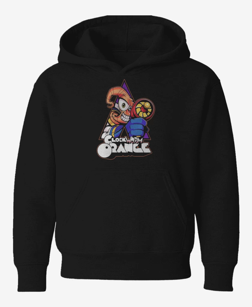 Poleron de niño Negro de Clockworm
