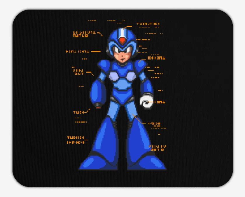 Mousepad Megaman x intro
