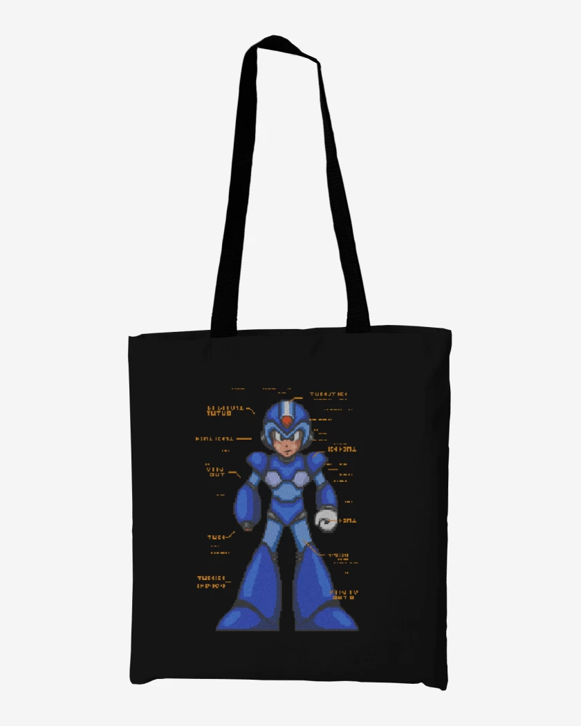 Totebag Megaman x intro