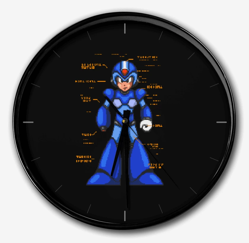 Reloj Megaman x intro
