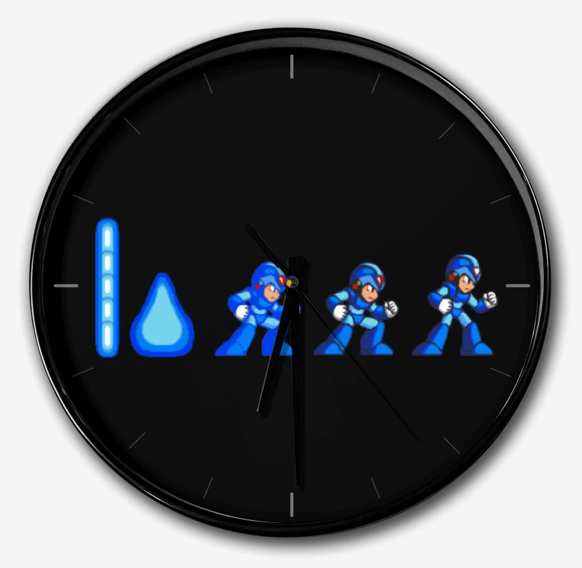 Reloj Negro de Megaman x inicio