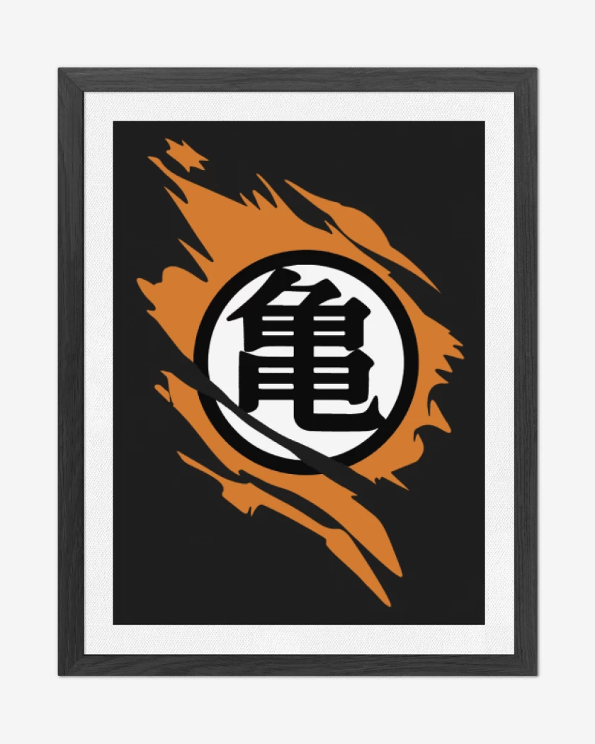 Cuadro decorativo Kanji Roto (Bolsillo)