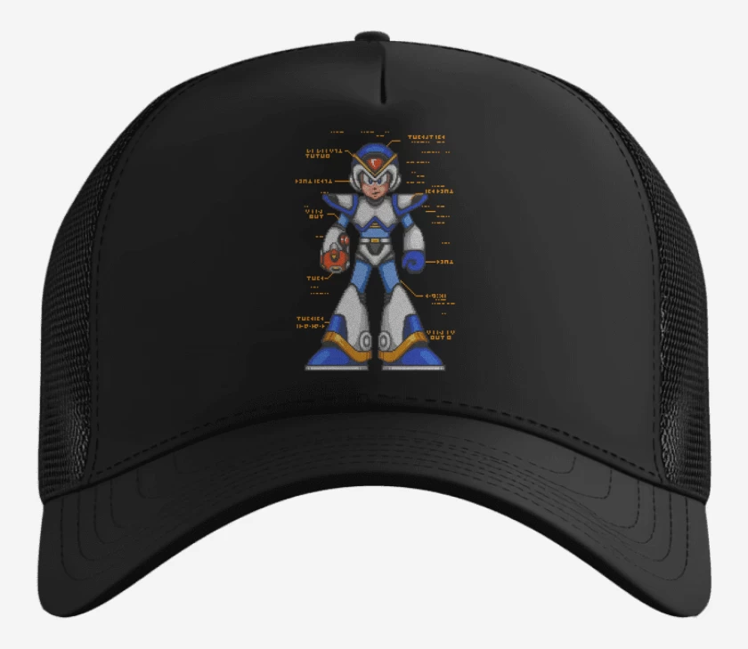 Gorro Megaman x armadura frontal