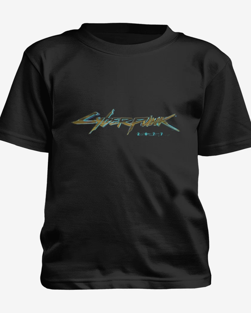 Polera de niño Negro de Cyberpunk 2077