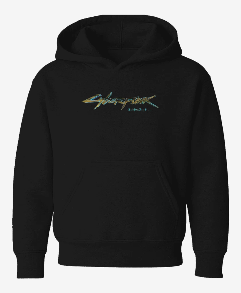 Poleron de niño Negro de Cyberpunk 2077