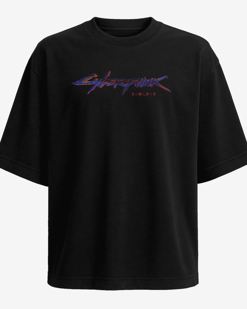 Polera Oversize cyberpunk 2077 2