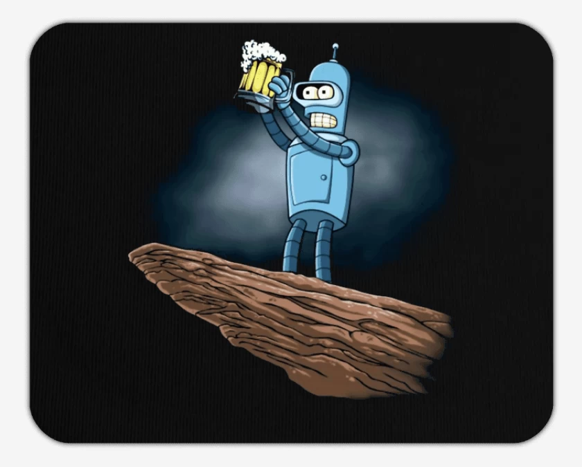 Mousepad el ciclo sin beer 