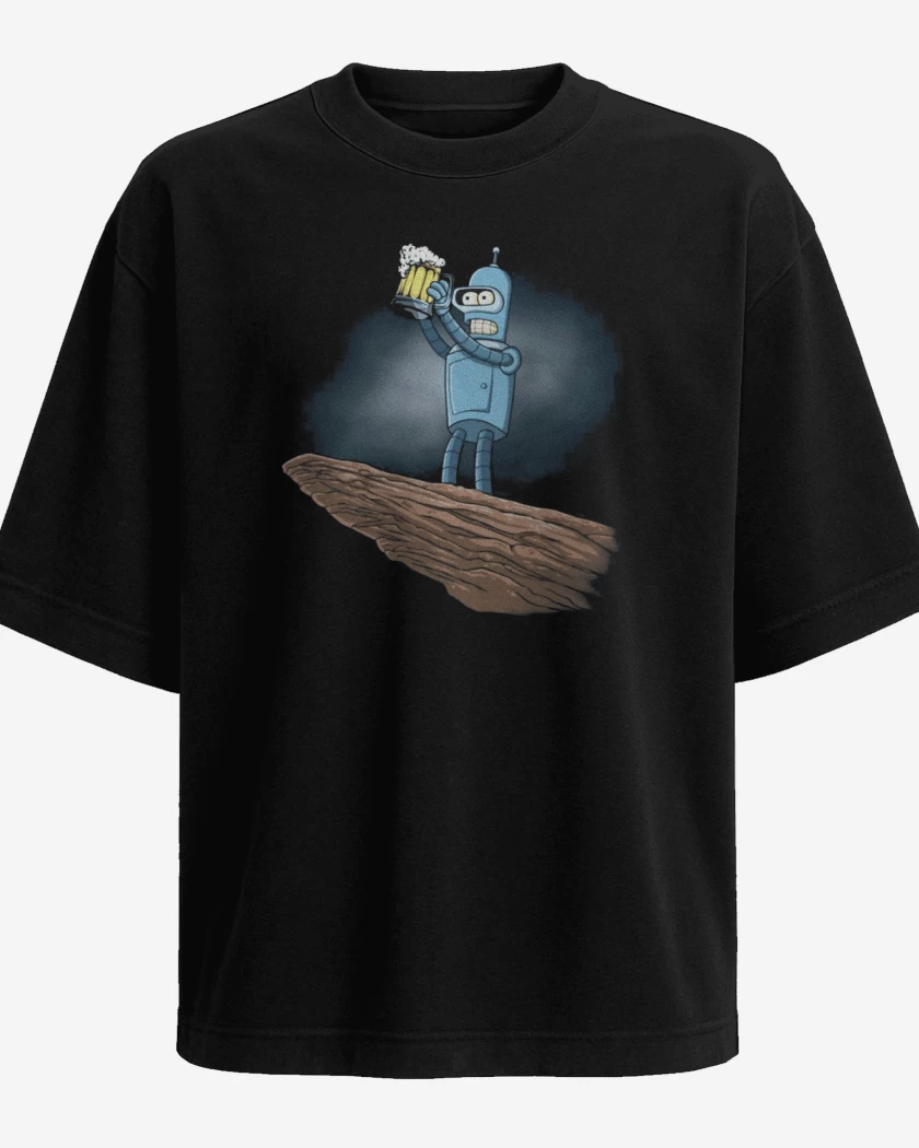 Polera Oversize el ciclo sin beer 