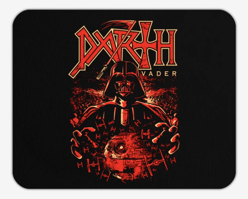 Mousepad Negro de Darth