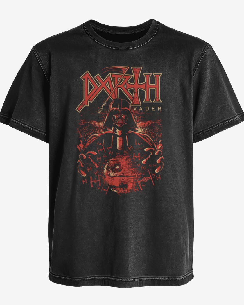 Polera desgastada Darth