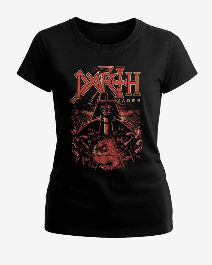 Polera de Mujer Negro de Darth