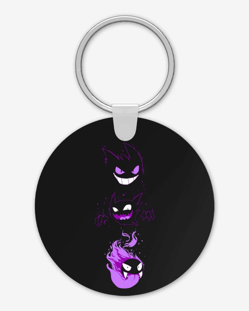 Llavero Negro de Poke ghost