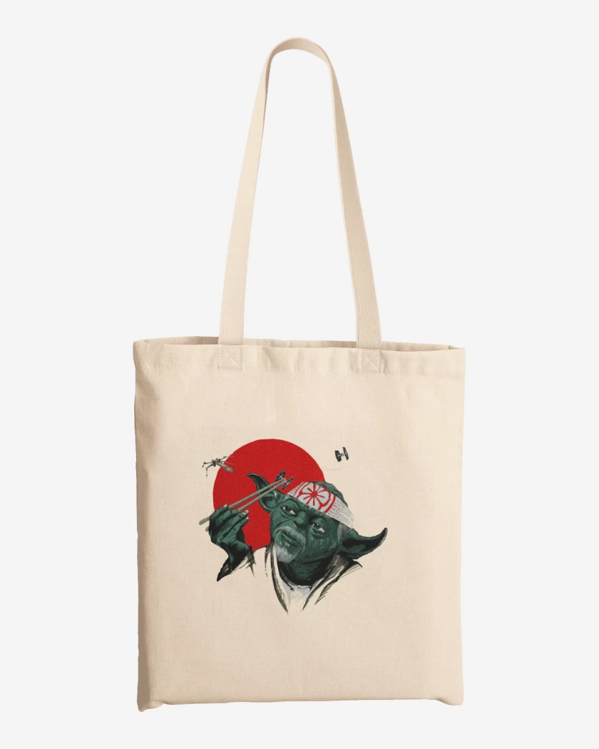 Totebag Blanco de Yoda Miyagi 