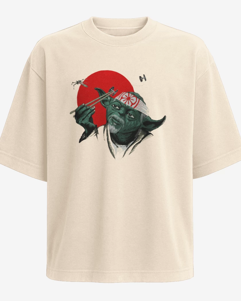 Polera Oversize Beige de Yoda Miyagi 