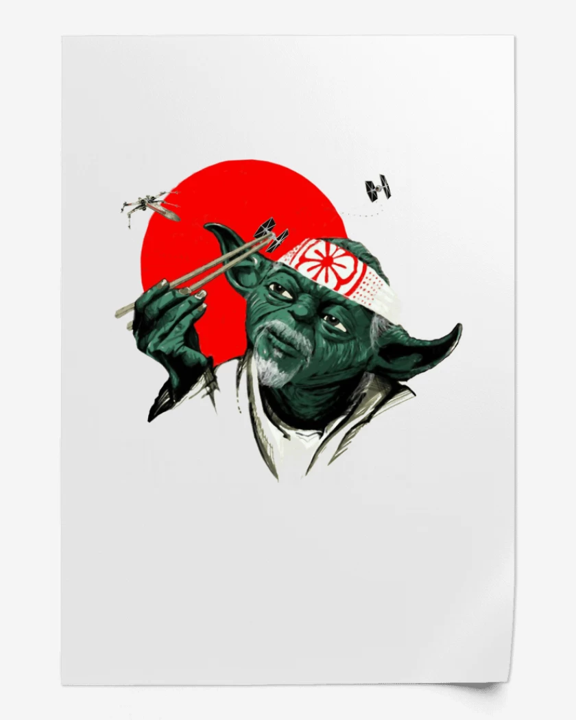 Print Blanco de Yoda Miyagi 
