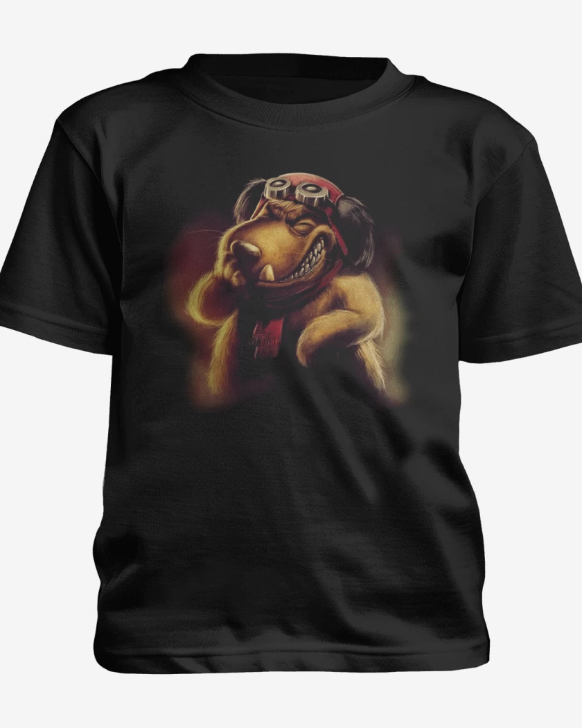 Polera de niño Negro de Pattan 8 