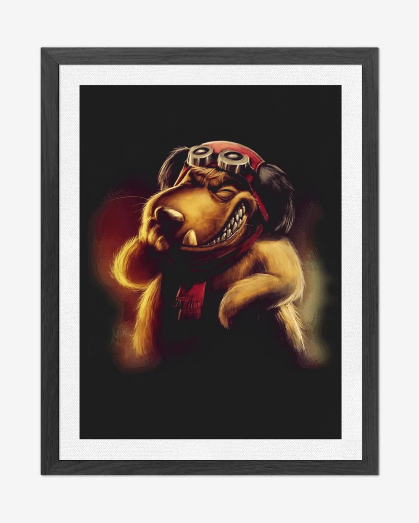 Cuadro decorativo Negro de Pattan 8 