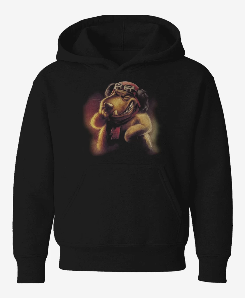 Poleron de niño Negro de Pattan 8 