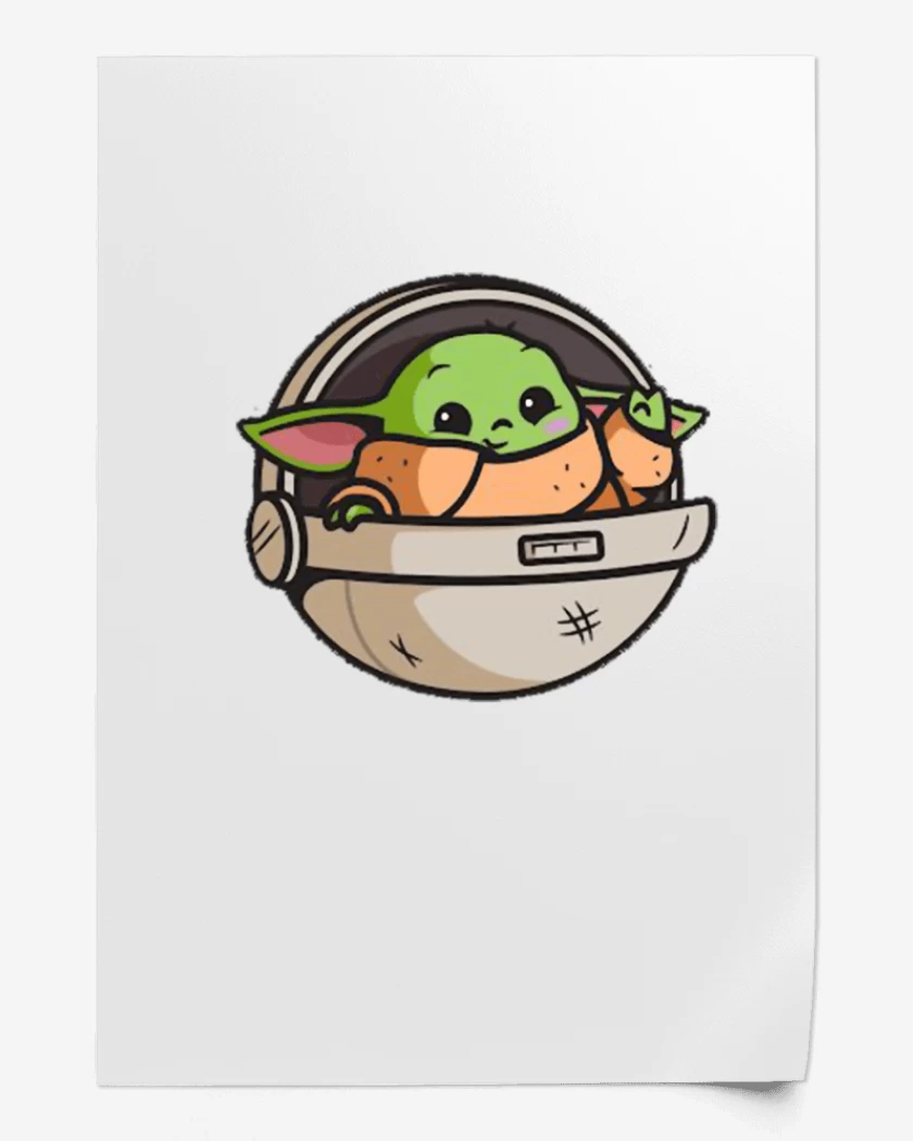 Print Baby capsul yoda