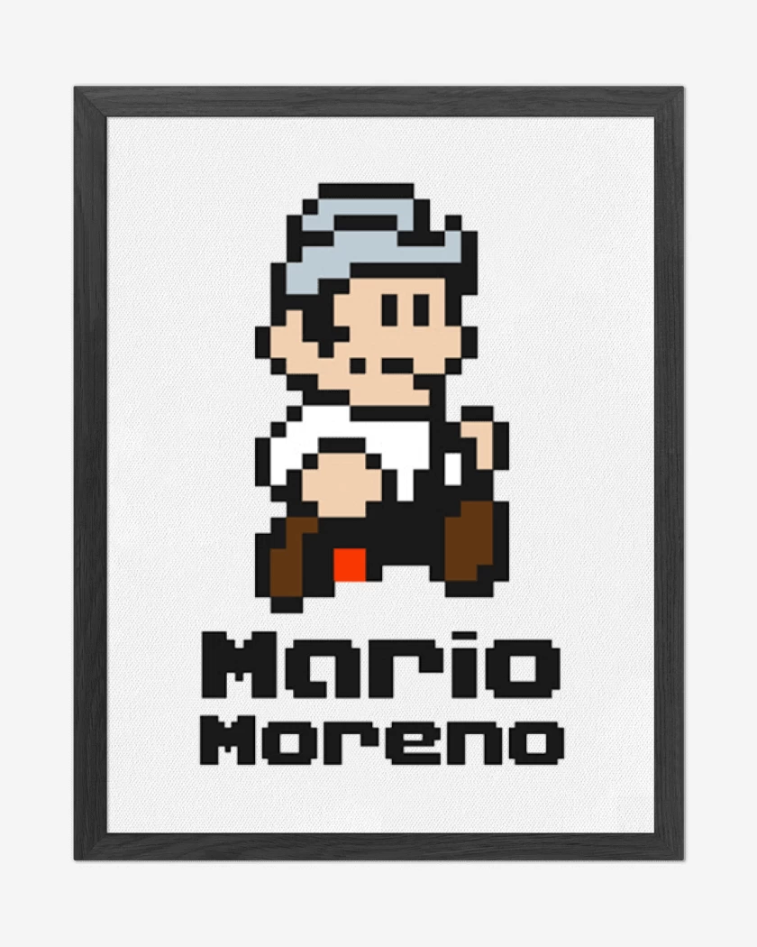 Cuadro decorativo Blanco de Mario Moreno 