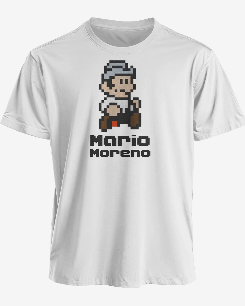 Polera premium Blanco de Mario Moreno 