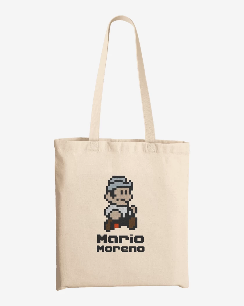 Totebag Blanco de Mario Moreno 