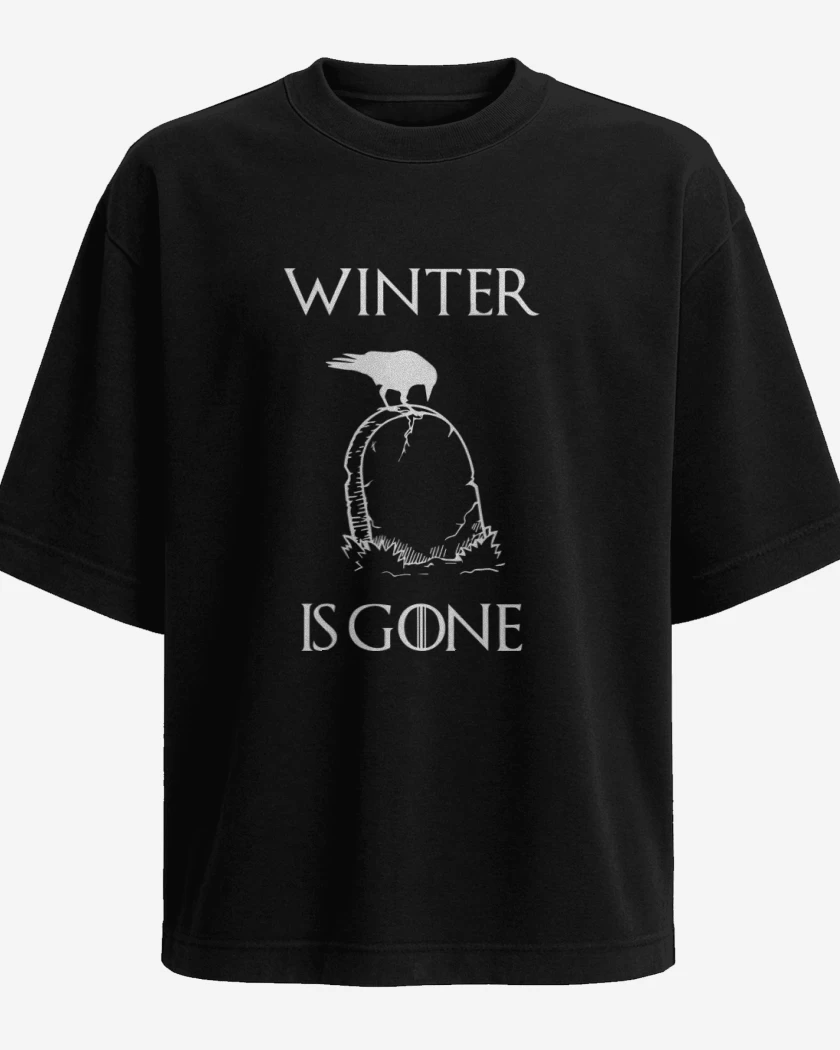 Polera Oversize GOT - Winter is Gone