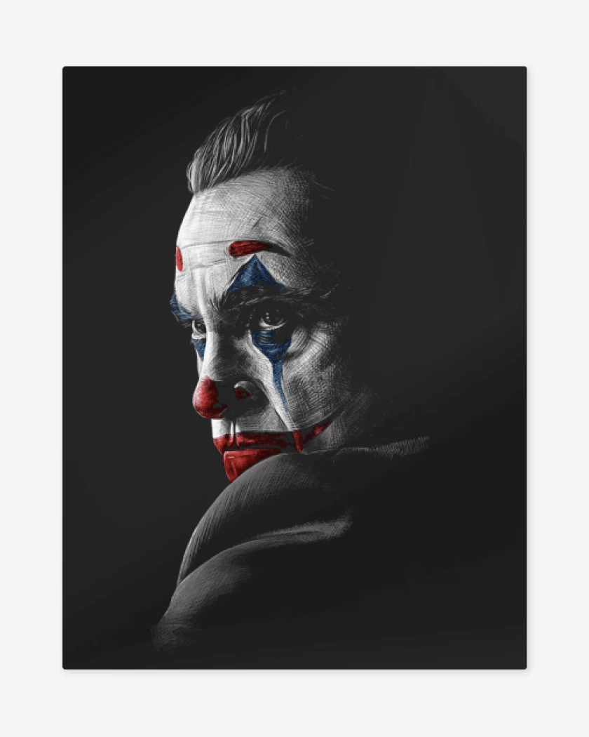 Print metalico Negro de Joe ker 2