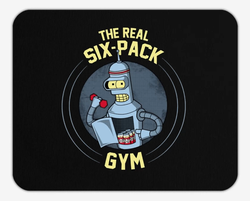 Mousepad Real Six Pack 